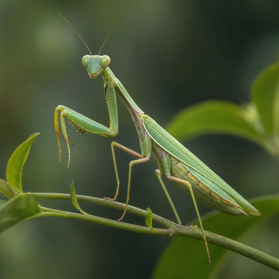 Mamboretá (Mantodea) — imagen original Agroambiental para identificación orientativa