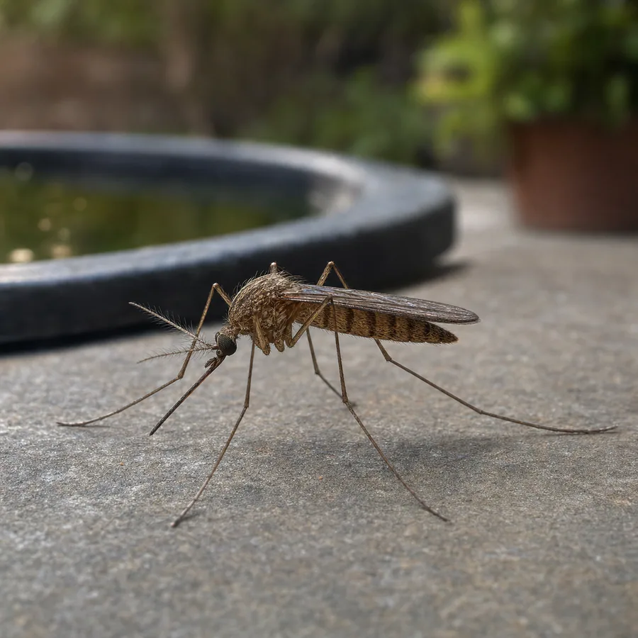Mosquito común (Culex spp.) — imagen original Agroambiental para identificación orientativa