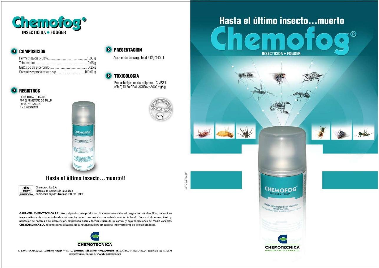 Chemofog fumígeno