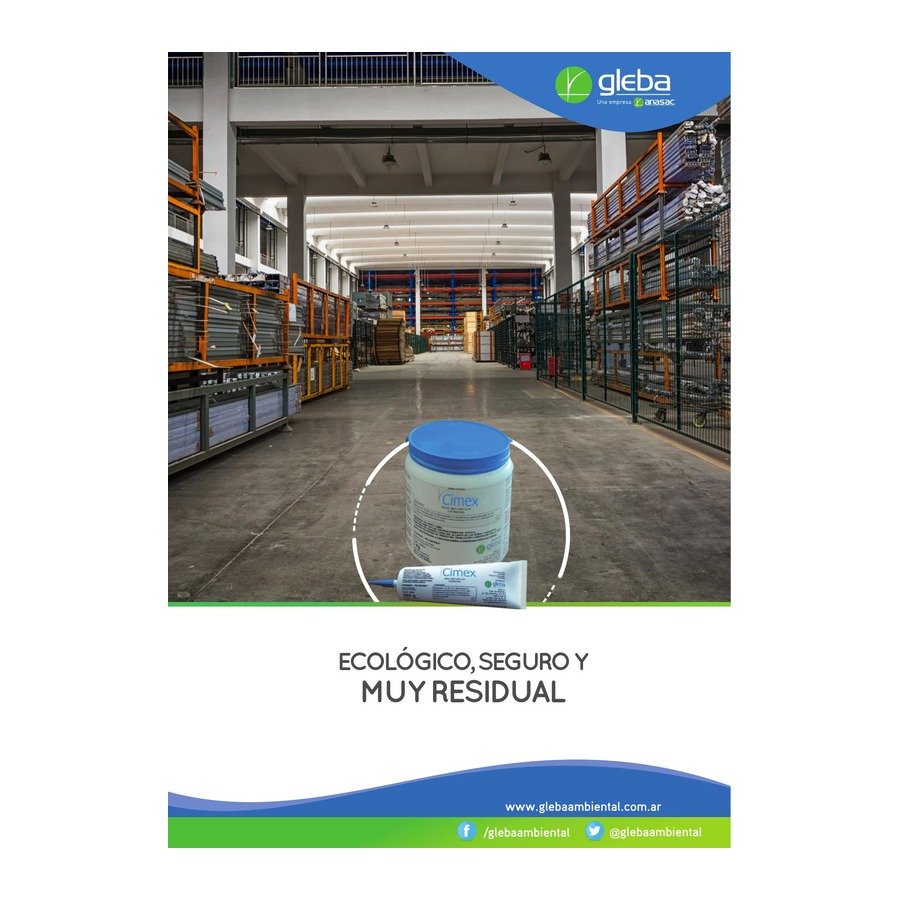 Cimex polvo insecticida