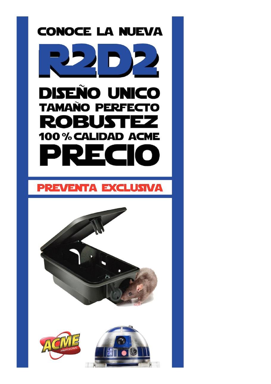 Estación cebadera R2D2