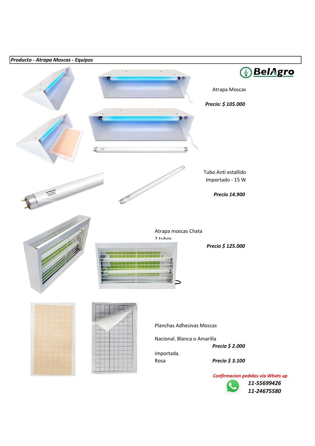 IMIL2 trampa UV para insectos voladores