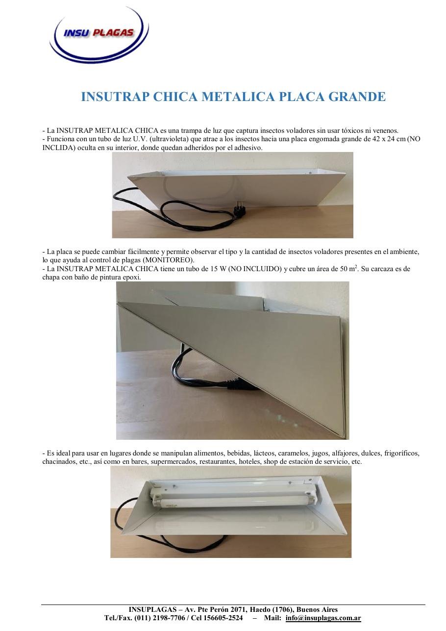 Trampas UV Insutrap