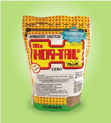 Pouch de Mix HOR-TAL, cebo granulado para hormigas cortadoras