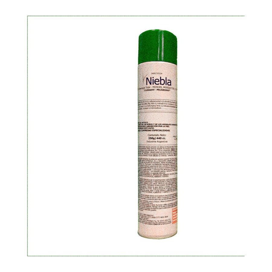 Niebla aerosol de descarga total