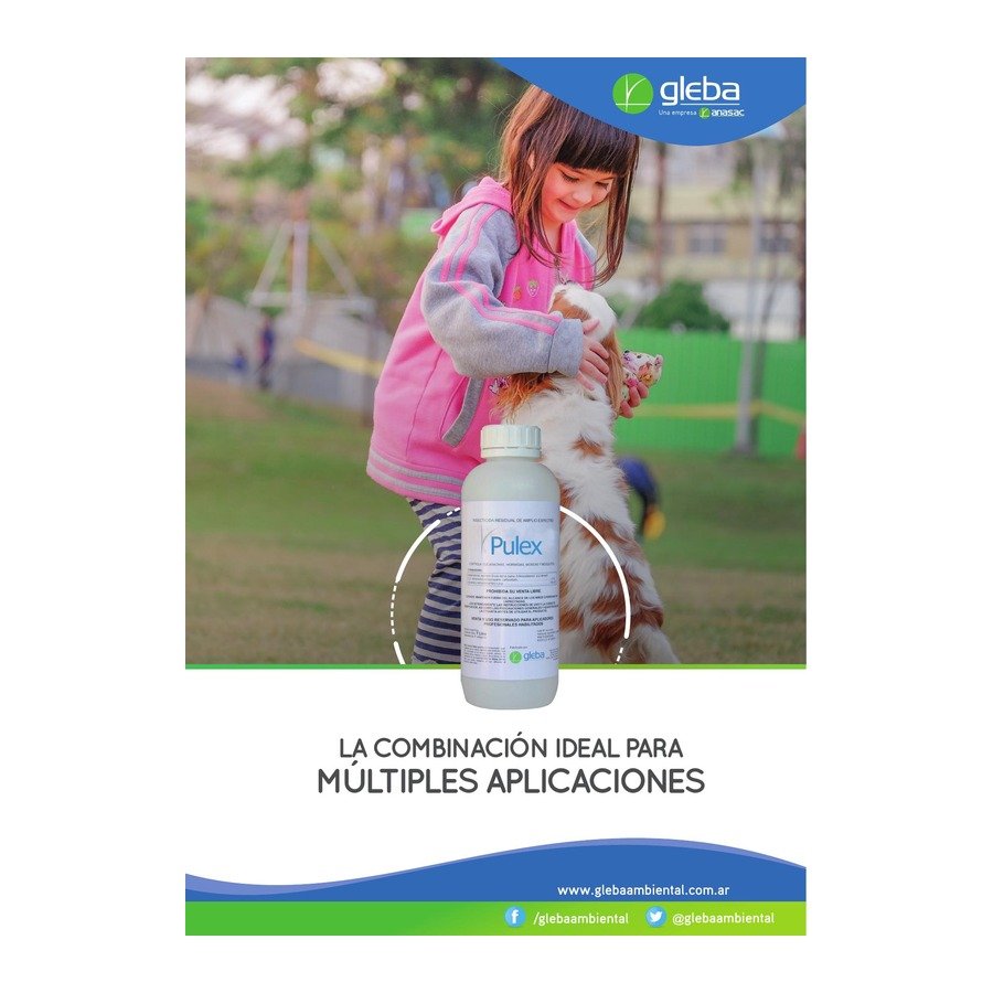 Pulex insecticida con regulador de crecimiento